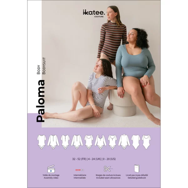 Papierschnittmuster Ikatee PALOMA Body